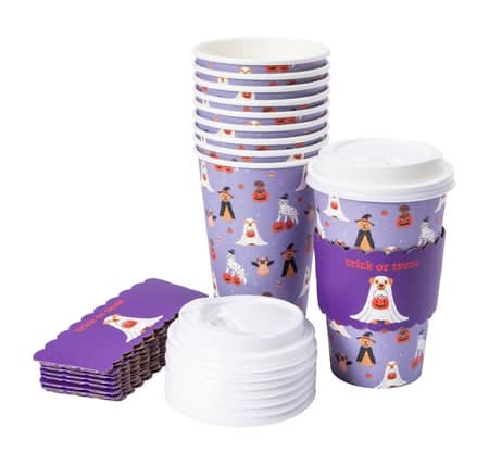 Halloween To-Go Cups 16oz 10-Pack Dog