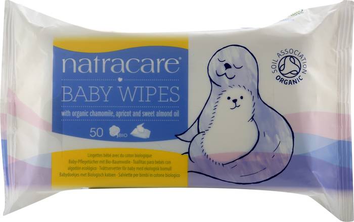 Natracare Organic Baby Wipes (50 ct), Delivery Near You