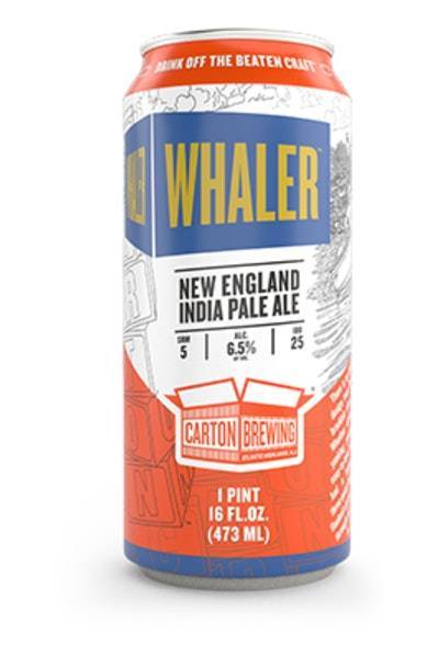 Whaler Ipa Carton Brewing Company (4x 16oz cartons)