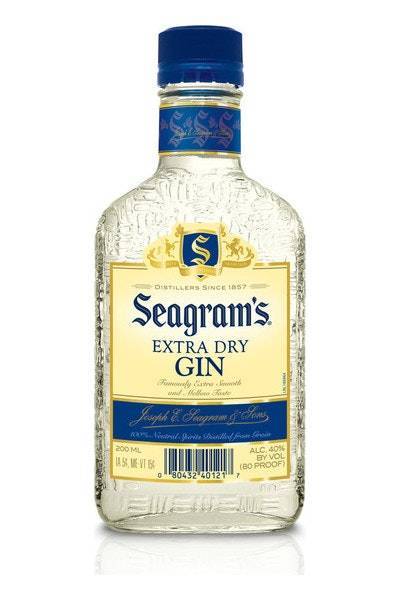 Seagram's Extra Dry Gin (200ml bottle)
