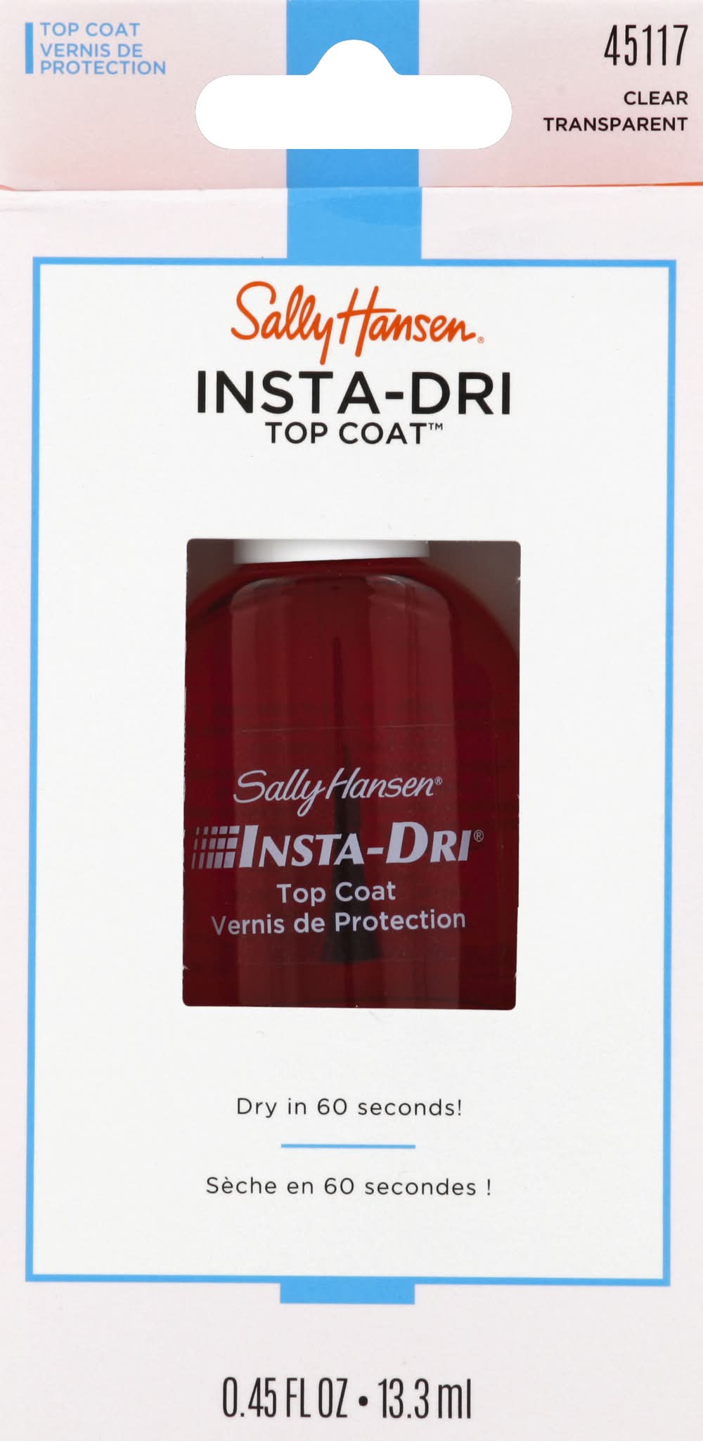 Sally Hansen Insta-Dri Clear Nail Top Coat (0.45 fl oz)