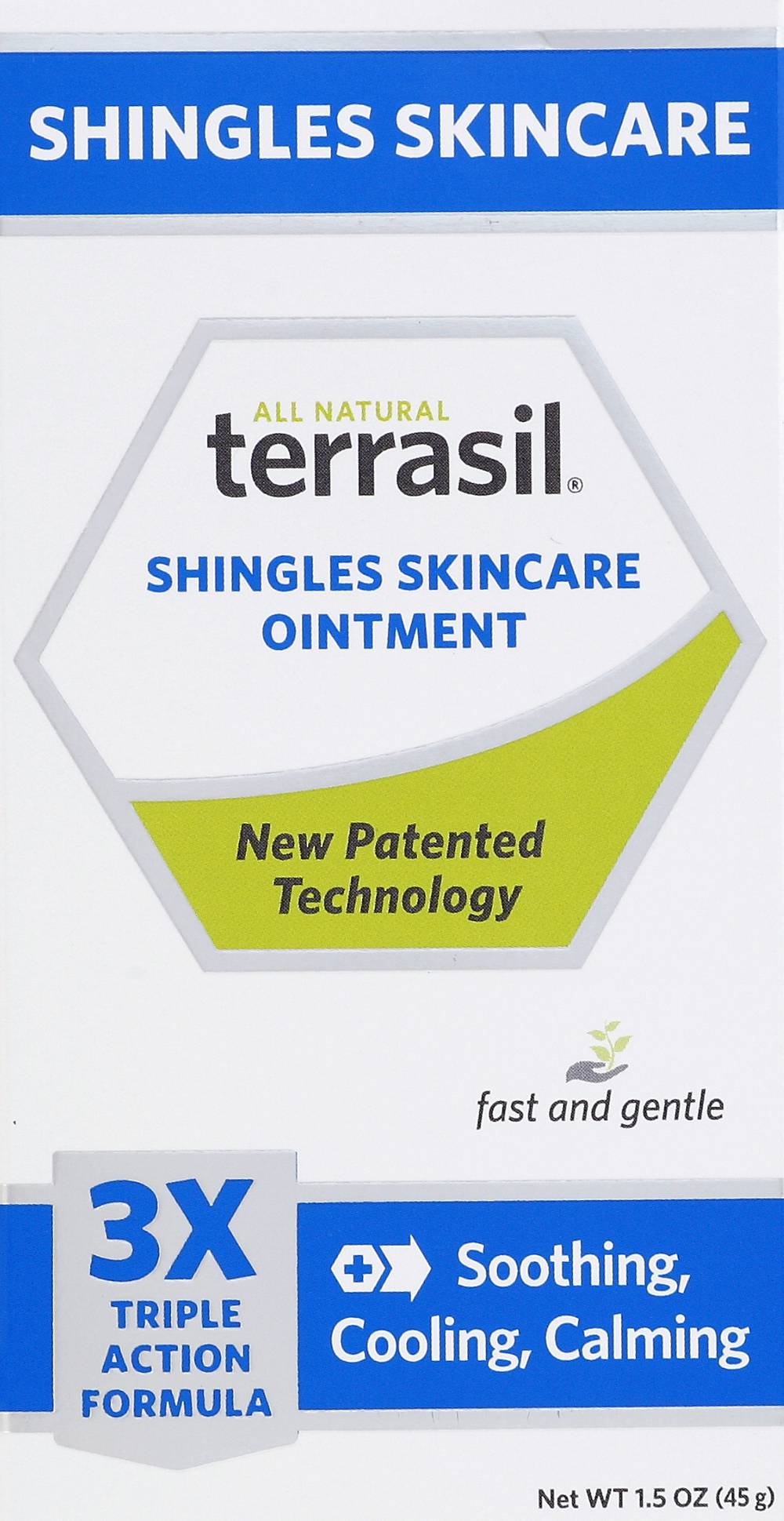 Terrasil Shingles Skincare Ointment (2.56 oz)