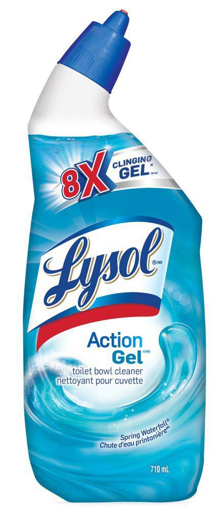 Lysol Toilet Bowl Cleaner Gel Spring Waterfall (710 g)