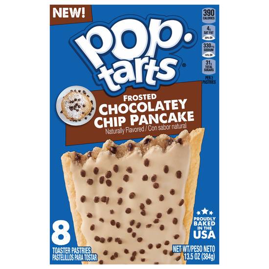 Pop-Tarts Frosted Toaster Pastries (chocolatey chip pancake)