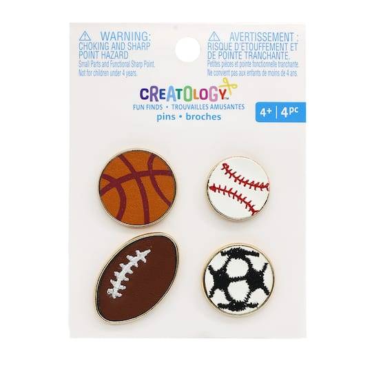 Sports Enamel Pins Set By Creatology