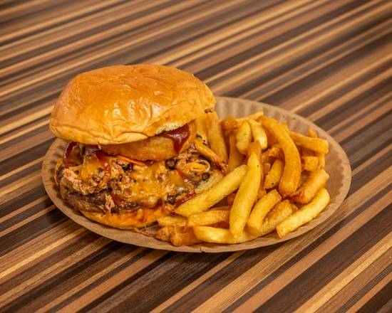 Smokehouse Brisket Cheeseburger