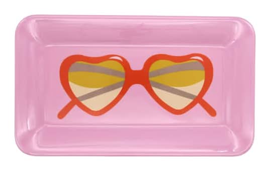 Jonathan Adler X Michaels Pink Sunglasses Melamine Serving Platter