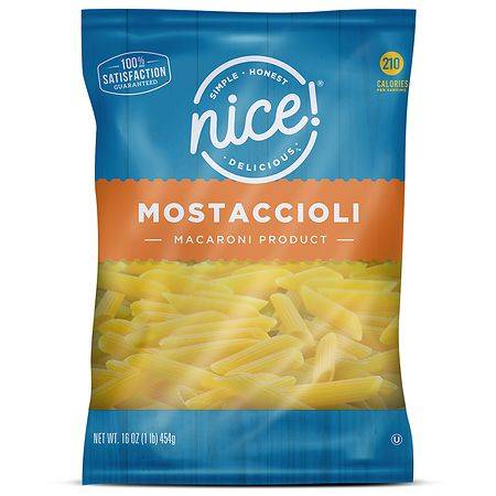 Nice! Mostaccioli Pasta - 16.0 oz