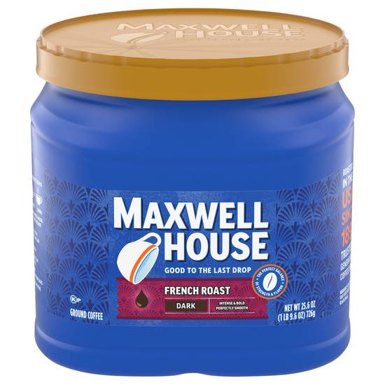 Maxwell House Dark French Roast Ground Coffee