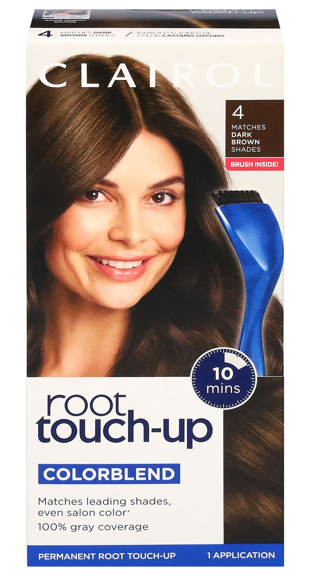 Clairol Permanent Root Touch-Up Hair Color, Brunette