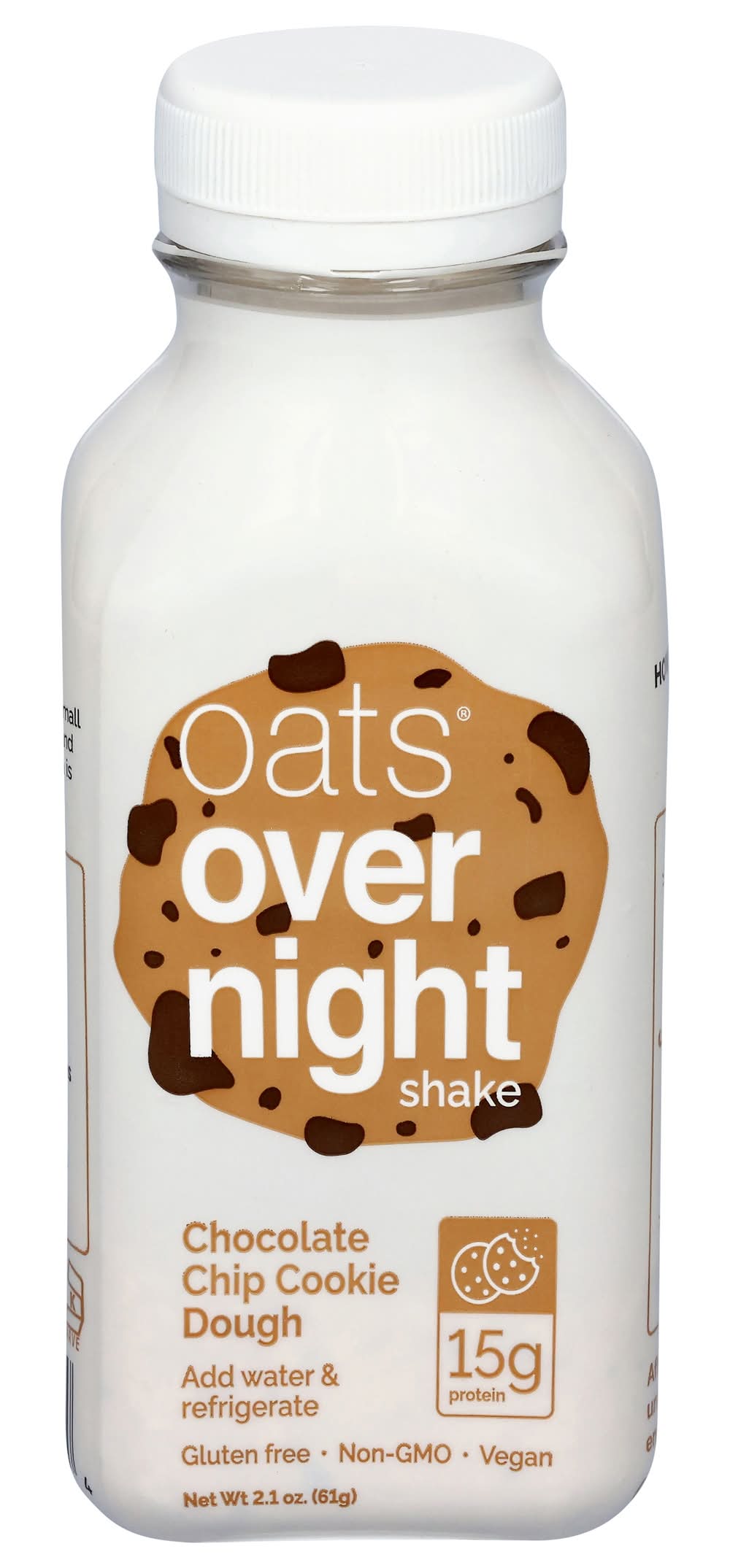 Oats Overnight Chocolate Chip Cookie Dough Oatmeal Shake (2.1 oz)