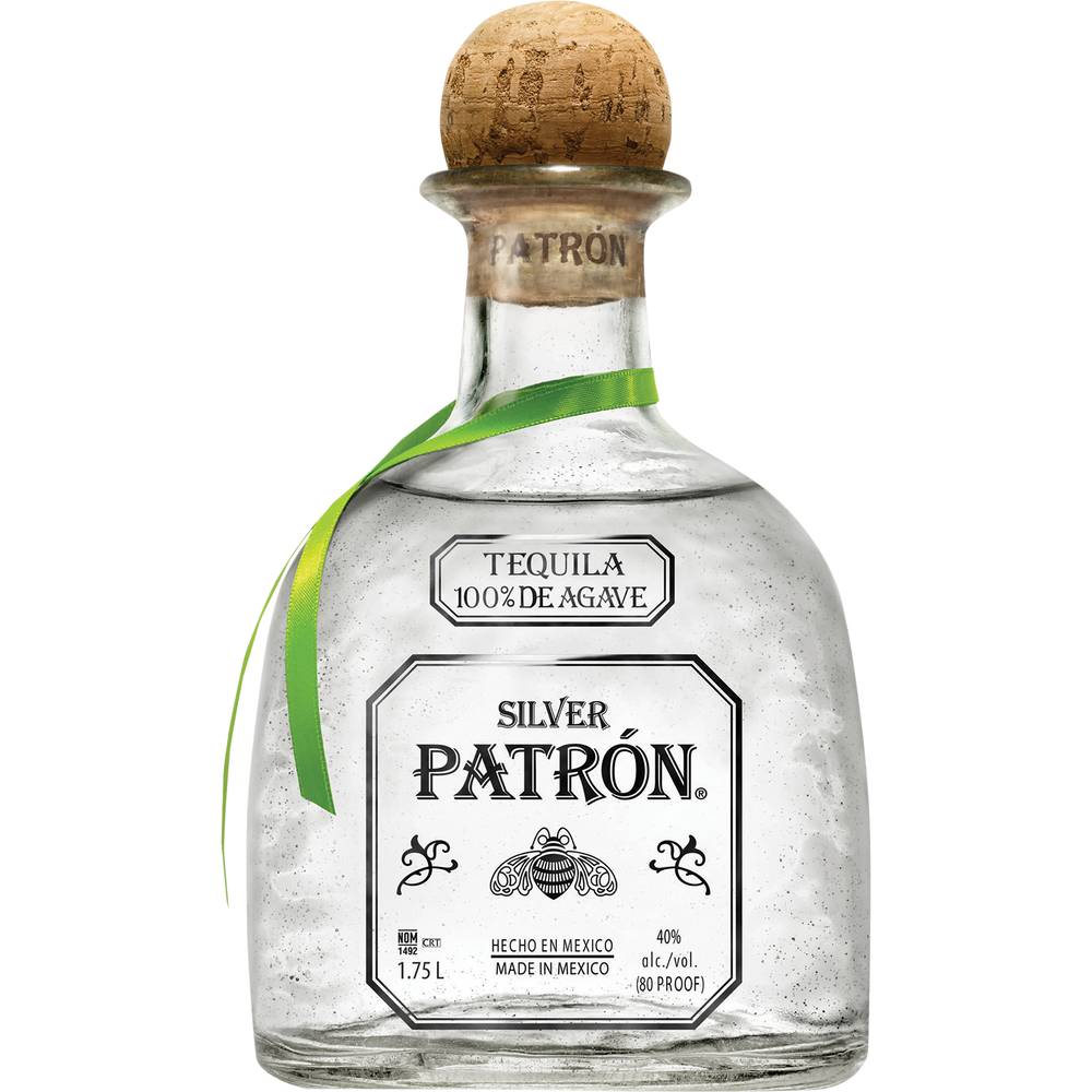 Patrón Mexican Silver Tequila (1.75 L)