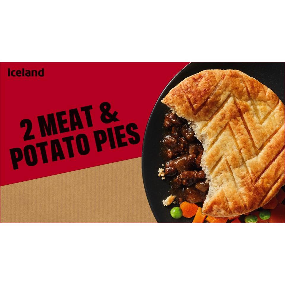 Iceland Meat & Potato Pies