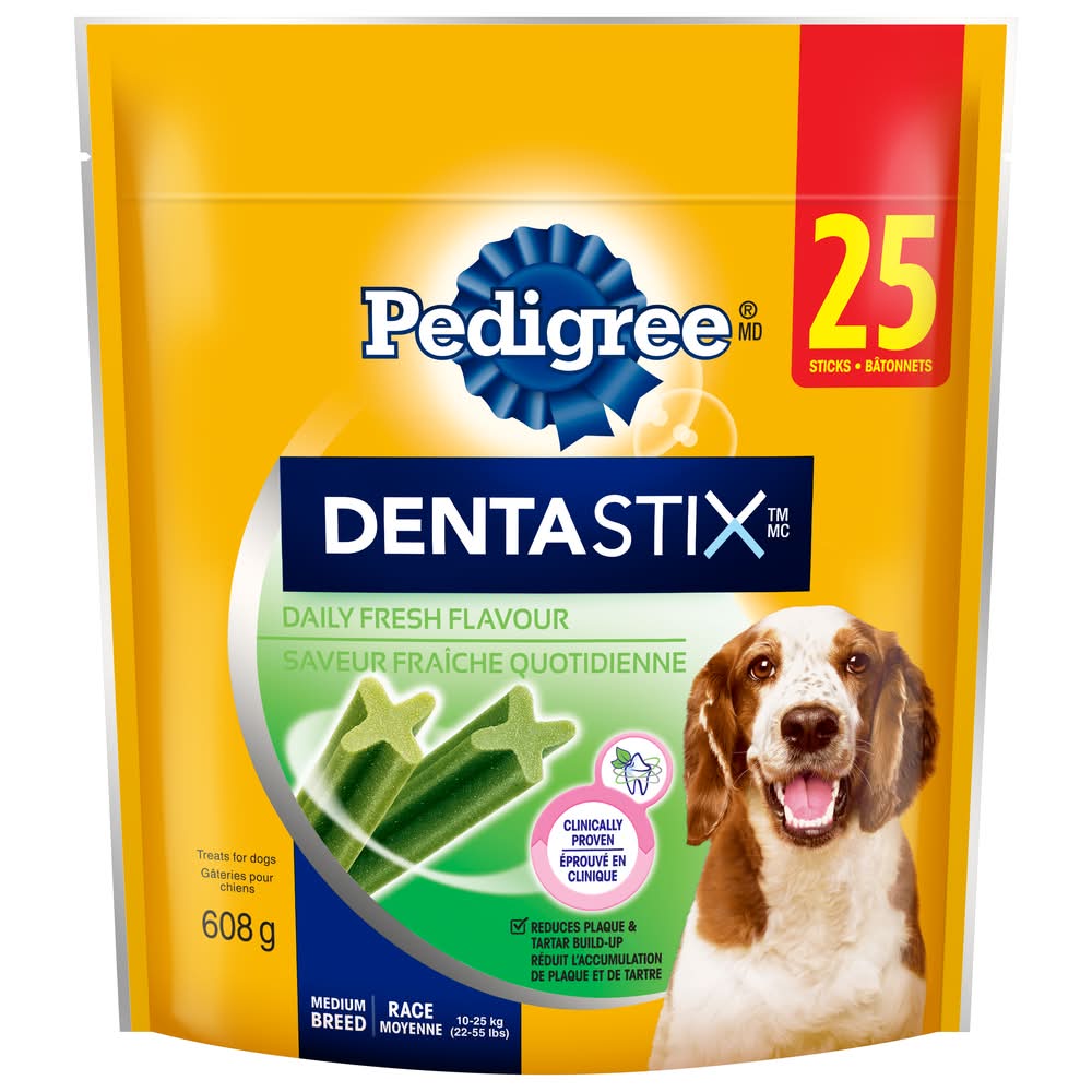 Pedigree Dentastix Medium Fresh Dog Treats (0.61 kg)