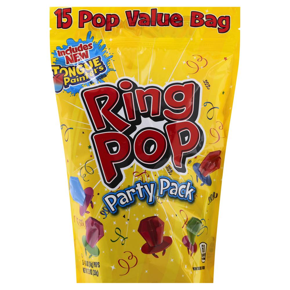 Ring Pop Party pack Candy (7.5 oz)