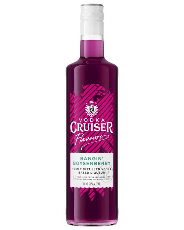 Vodka Cruiser Mid Proof Bangin Boysenberry Btl 700ml