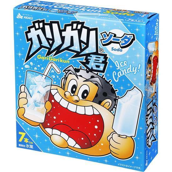 ガリガリ君 氷菓 - ソーダ (63mL x 7)