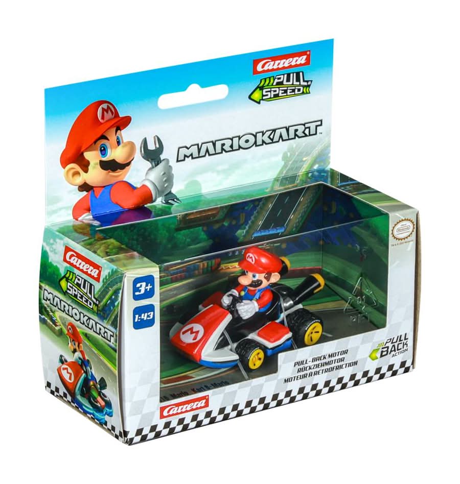 Carrera · Coche de juguete mario kart