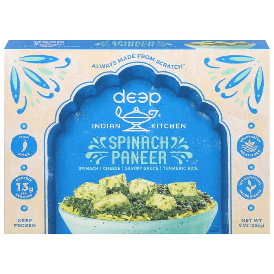 Deep Indian Kitchen Spinach Paneer (10 oz)