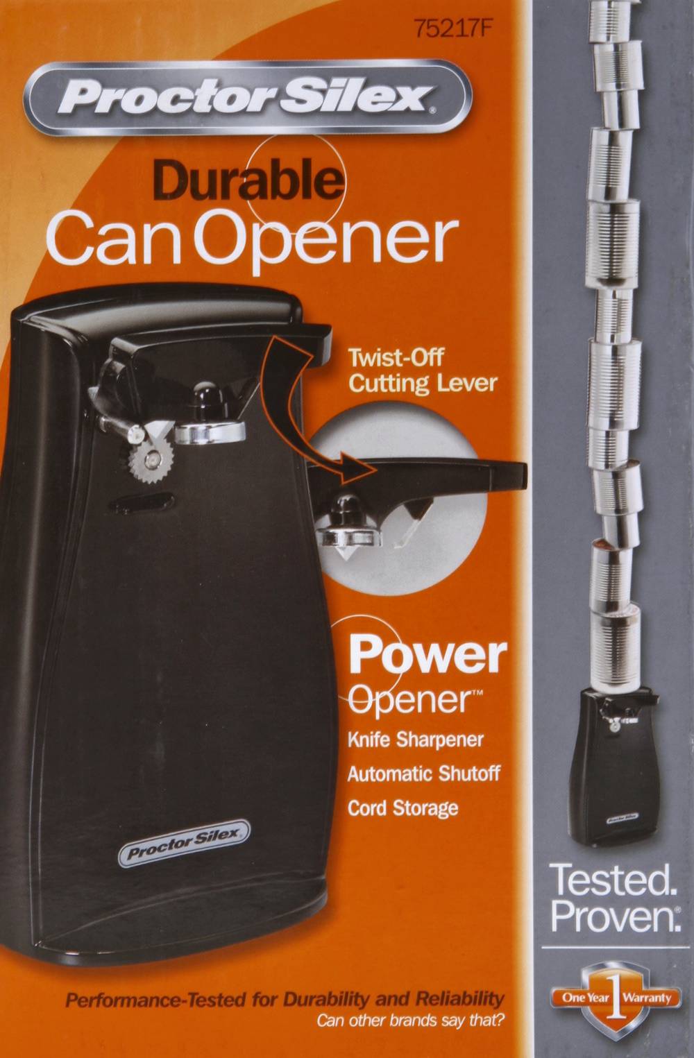 Proctor Silex Durable Power Can Opener