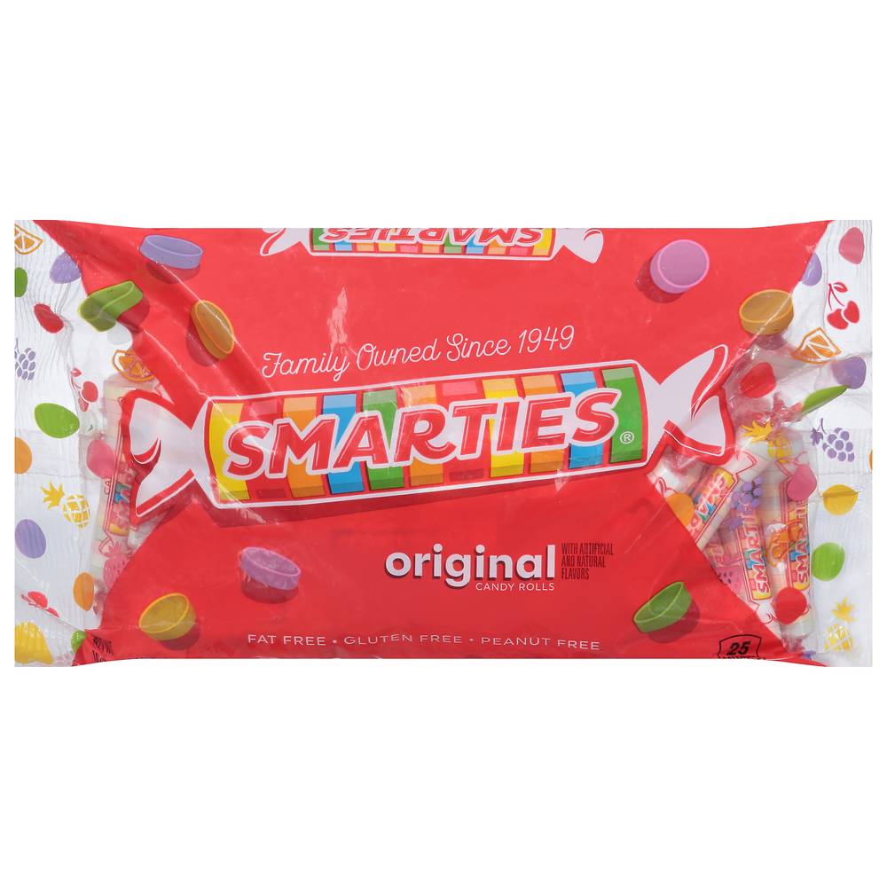 Smarties Original Candy Rolls