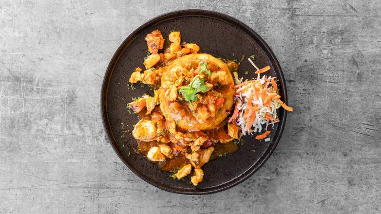 Mofongo relleno de Pollo