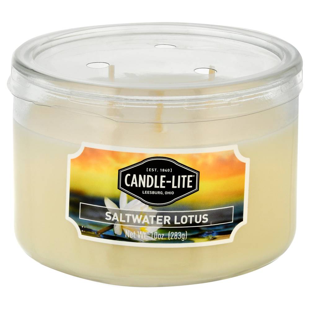 Candle-lite Saltwater Lotus Candle (10 oz)