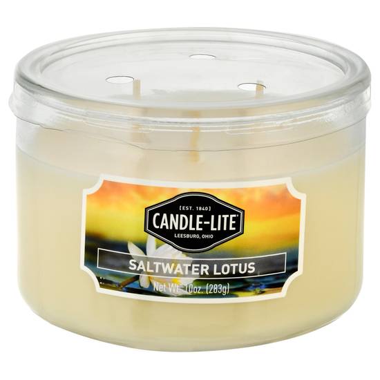 Candle-Lite Saltwater Lotus Candle (10 oz)