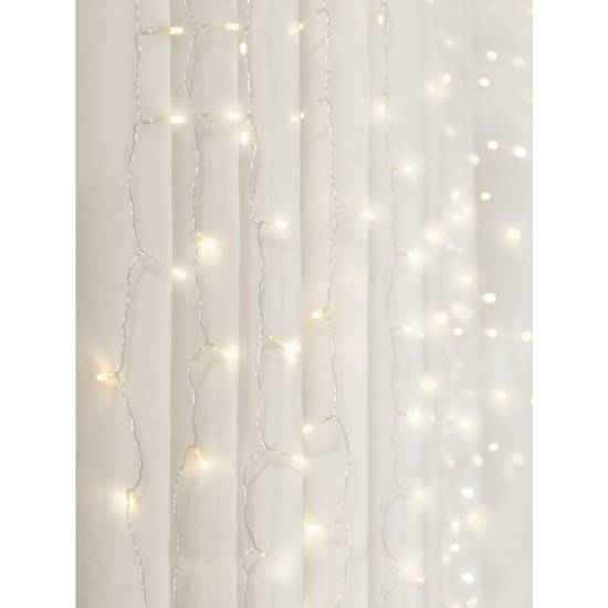 Merkury Innovations Cascading Curtain Lights Led Lighting (1 set)
