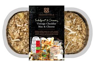 Co-op Irresistible Vintage Cheddar Mac & Cheese 350G