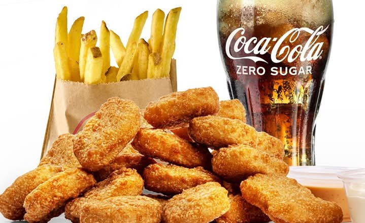 20 Chicken Nuggets Menu