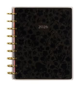 The Happy Planner Classic 2026 Year Weekly & Monthly Standard Planner, 7x9.25 in, Dark Garden