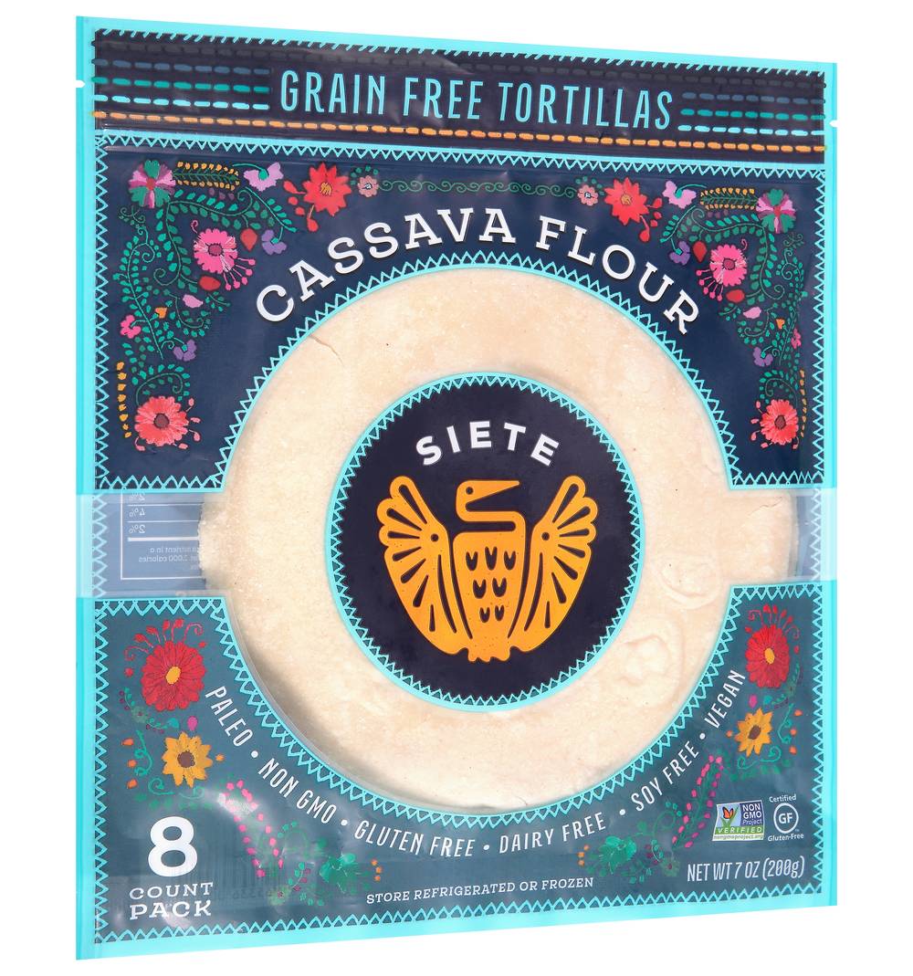 Siete Foods Cassava Flour Tortillas (7 oz)