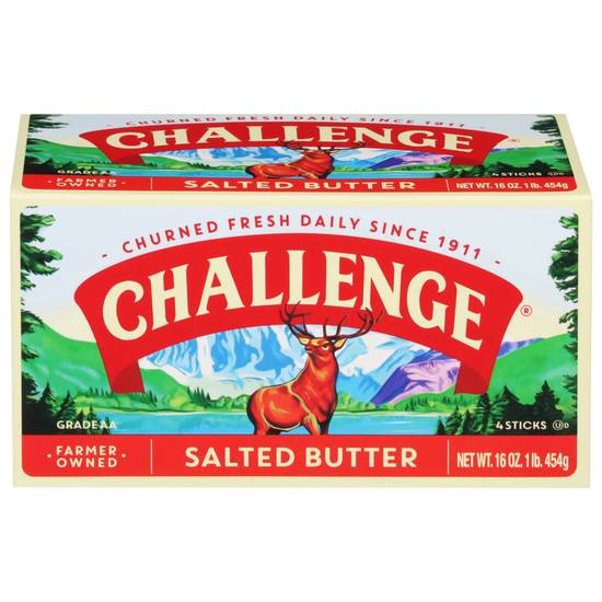 Challenge Butter Salted Butter Made With Milk From Cows (4 ct)