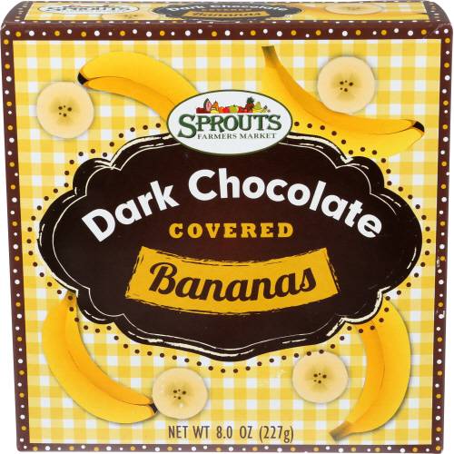 Sprouts Dark Chocolate Covered Bananas