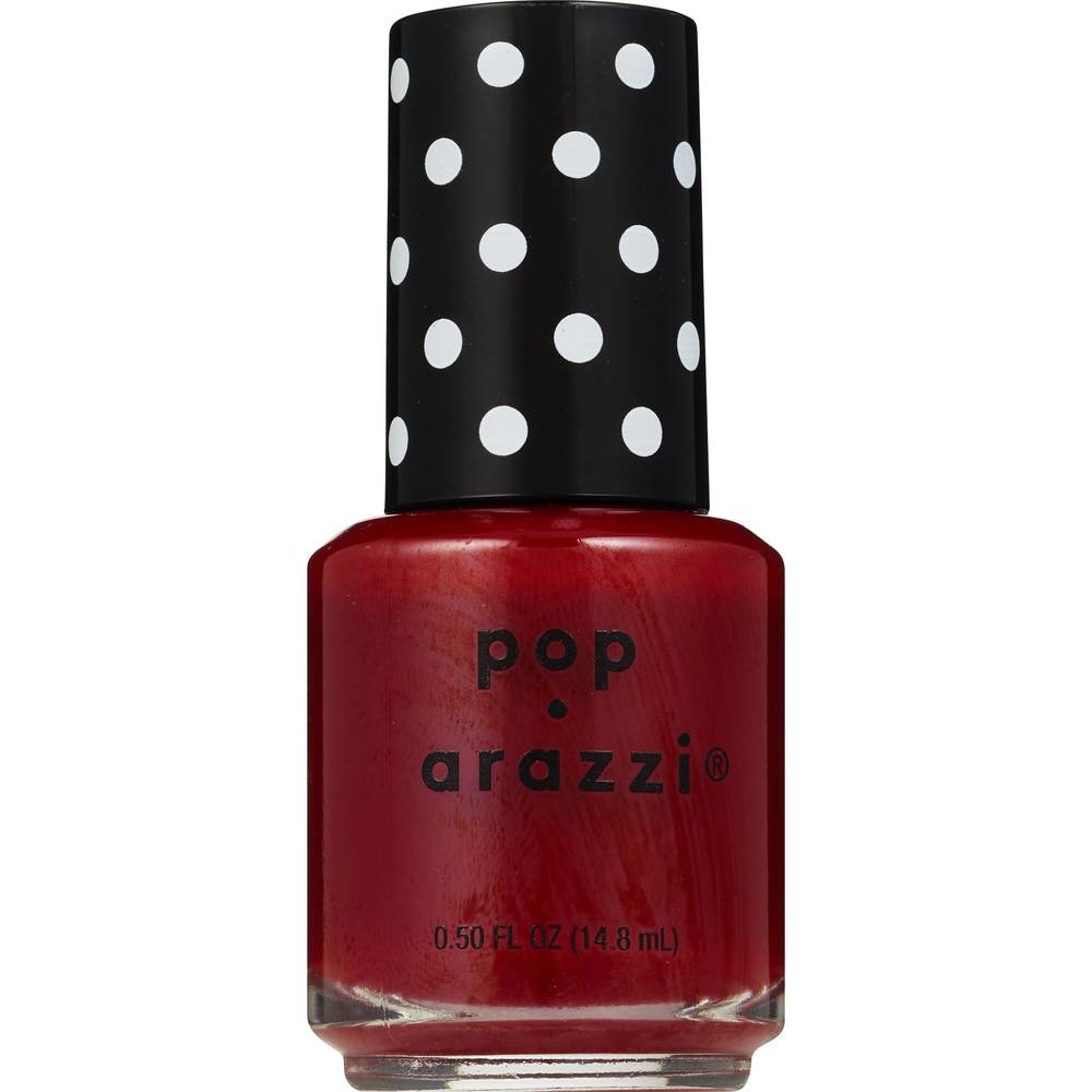 Pop-Arazzi Nail Polish, Crimson Couture