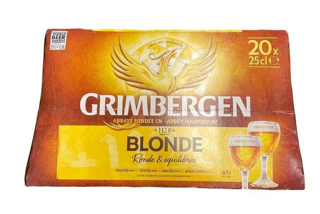 Grimbergen blonde x20 6,7%