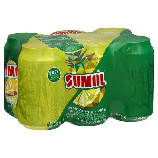 Sumol Pineapple Sparkling Drink (6 x 330 ml)