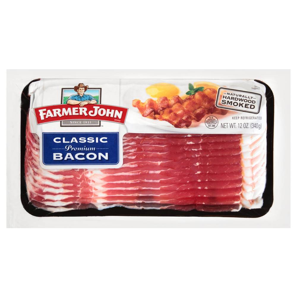 Farmer John Classic Premium Bacon (12 oz)