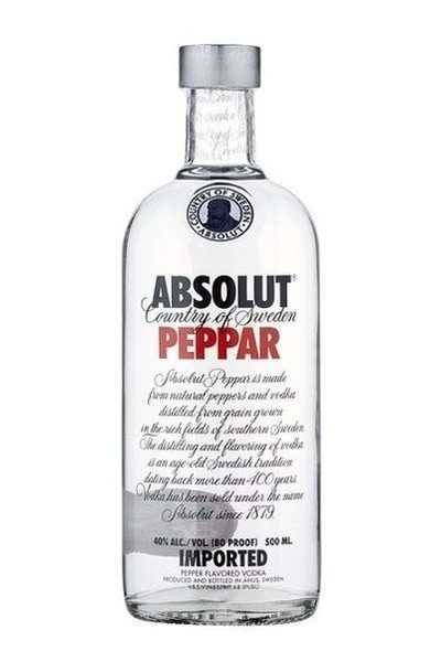 Absolut Peppar Vodka (50ml bottle)