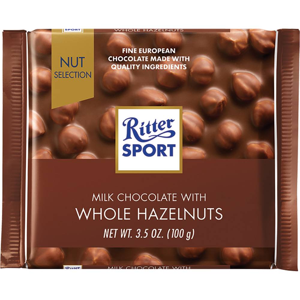 Ritter Sport Milk Chocolate Hazelnut (3.5OZ)