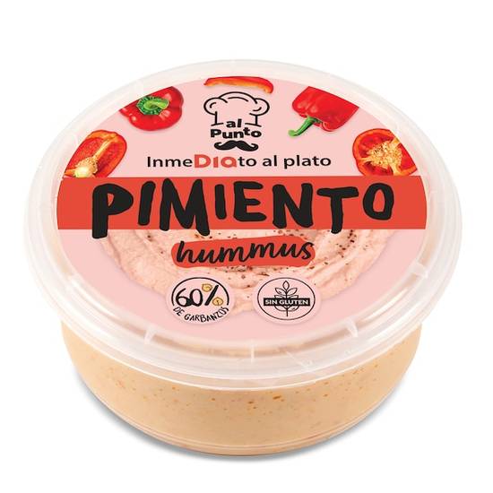 Hummus de Pimiento al Punto Tarrina (220 g)