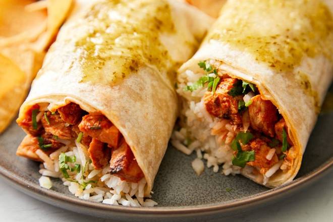 Spicy Chicken Burrito