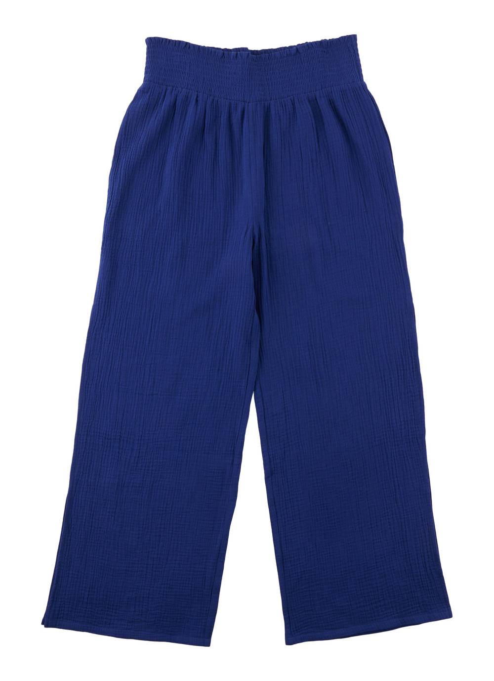 ACX Active Women's Smock Waist Beach Pants (XL, Navy Blue)