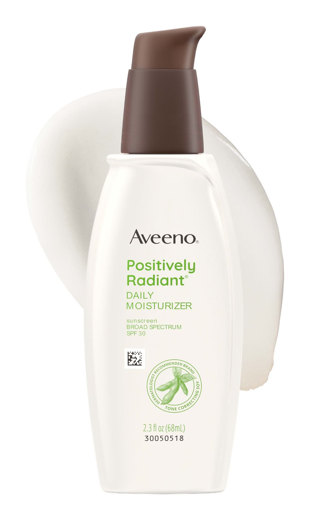 Aveeno Positively Radiant Spf 30 Daily Moisturizer Sunscreen (2.3 fl oz)