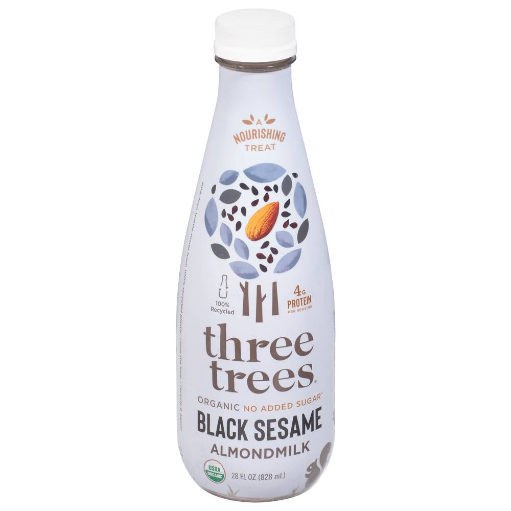 Three Trees Black Sesame Almond Milk (28 fl oz)