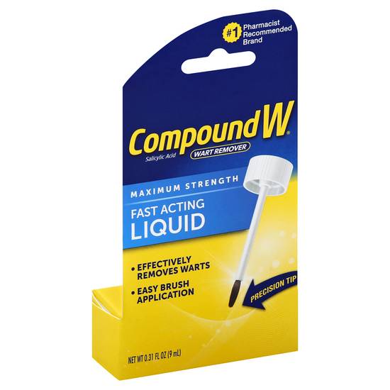 Compound W Fast Acting Liquid Wart Remover