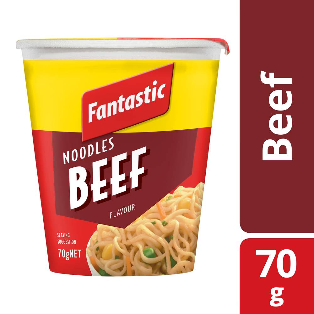 Fantastic Cup Noodles, Beef (70g)