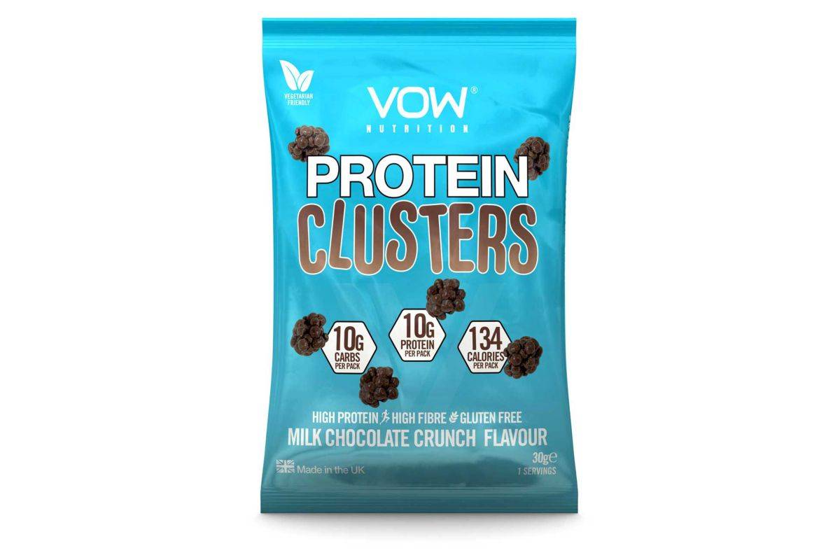 VOW Nutrition Protein Clusters Milk Chocolate Crunch 30g