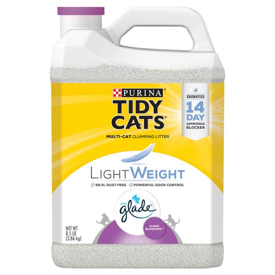 Tidy Cats Purina Lightweight With Glade Clean Blossoms Multi-Cat Clumping Litter